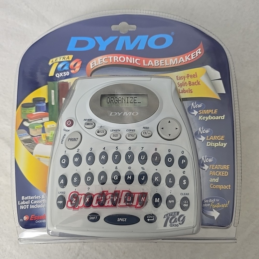DYMO‎ Electronic Label Maker LetraTag QX50